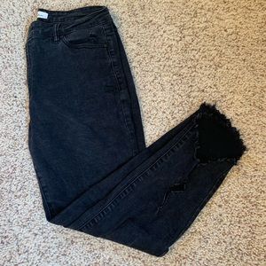 KanCan Sharkbite Hem Jeans